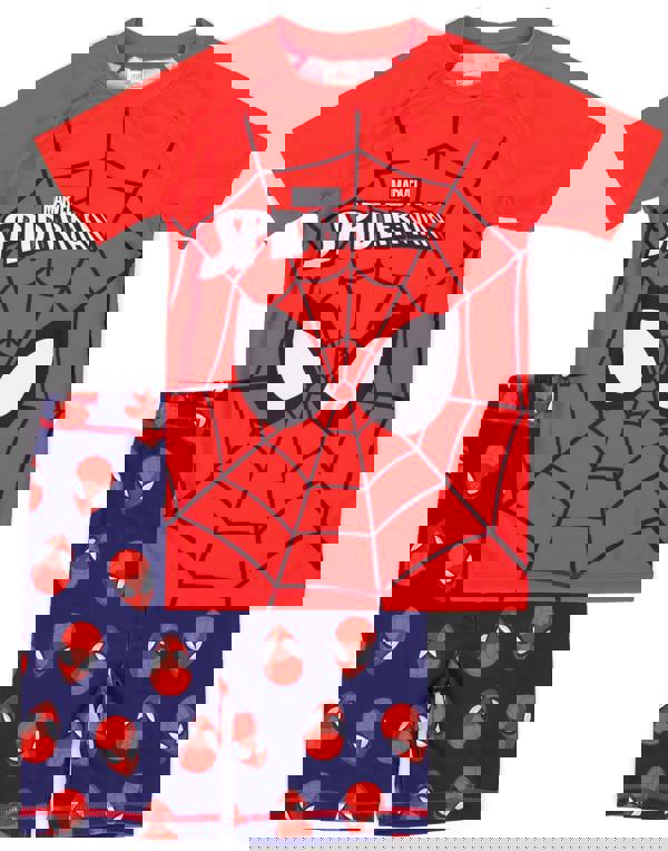 Marvel Boys Red Spider-Man 2 Piece Swim Set