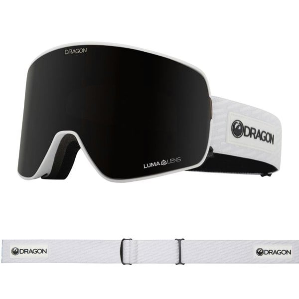 Dragon NFX2 - Blizzard with Lumalens Midnight & Lumalens Light Rose Lens