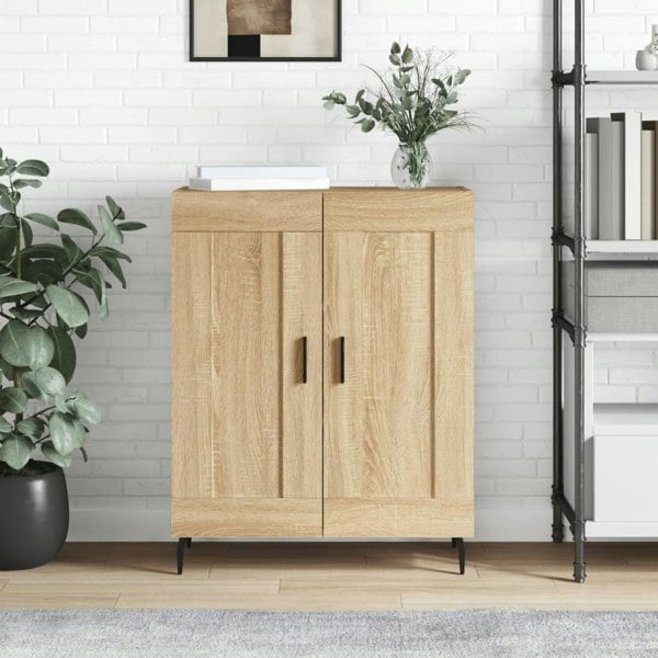 Berkfield Sideboard Sonoma Oak 69.5x34x90 cm Engineered Wood