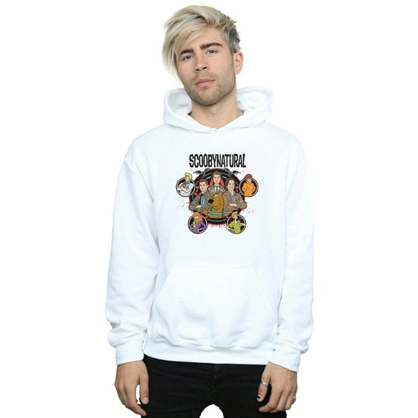 Scoobynatural Mens Characters Star Hoodie - White