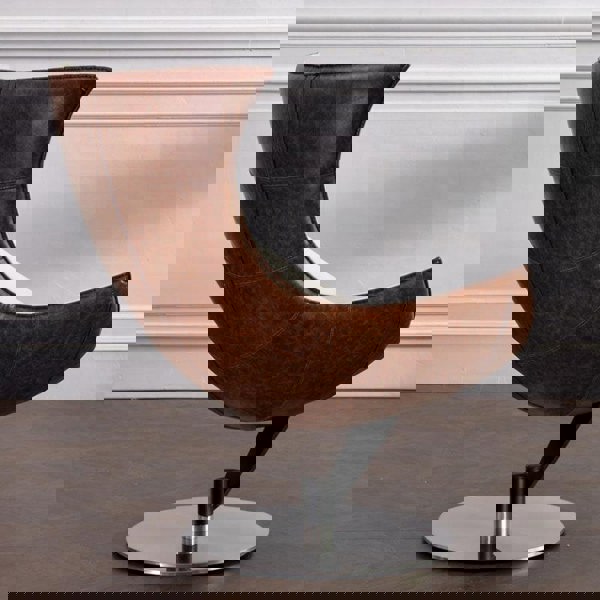 Russell Lobster Chair, With Ottoman, Walnut Texture, Armchair-Rit Concept-Rit Concept