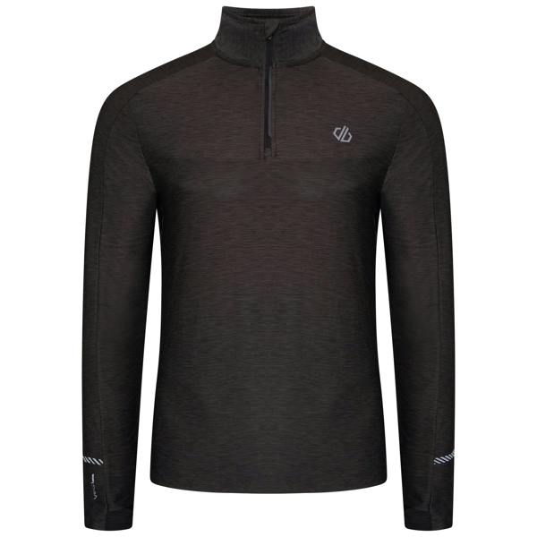 Dare 2B Mens Power Up II Lightweight Jersey - Black Marl
