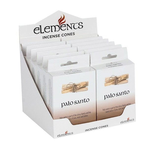 Serano Set of 12 Packets of Elements Palo Santo Incense Cones