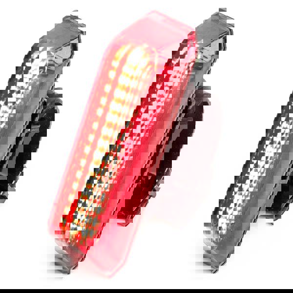 Awe Alarm 30 Lumens 15 x AWE LEDs 80 Decibel Alarm USB Bike Rear Light