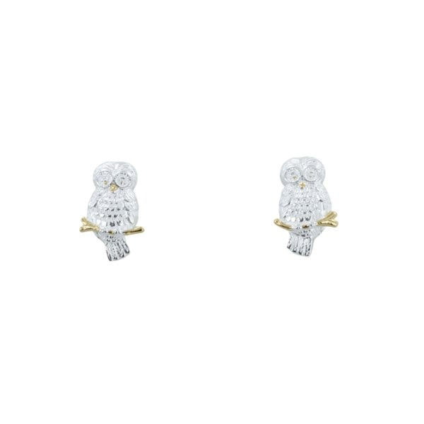 Owl Stud Earrings - Reeves & Reeves