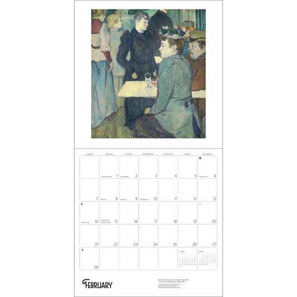 Henri de Toulouse Lautrec Calendar 2027, Wall Calendars, Month To View, Art, Gift