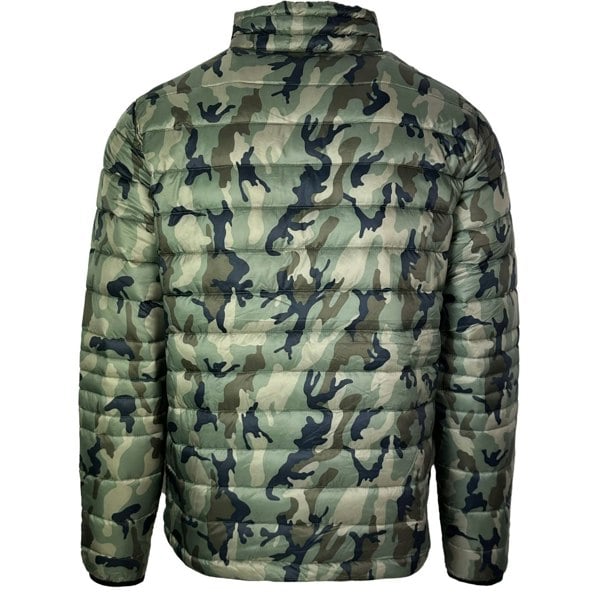 Plein Sport Plain Padded Jacket - Camo Green