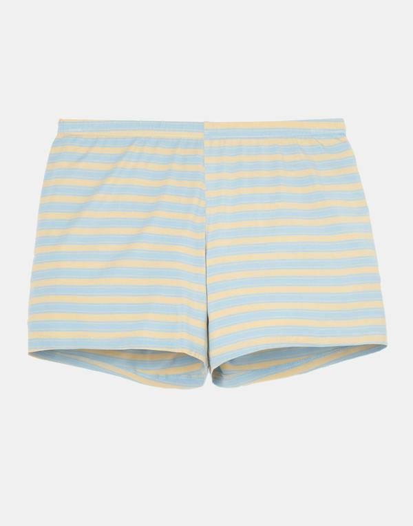 British Boxers Women's Bamboo Lace Camisole Short Pyjama Set - Cornish