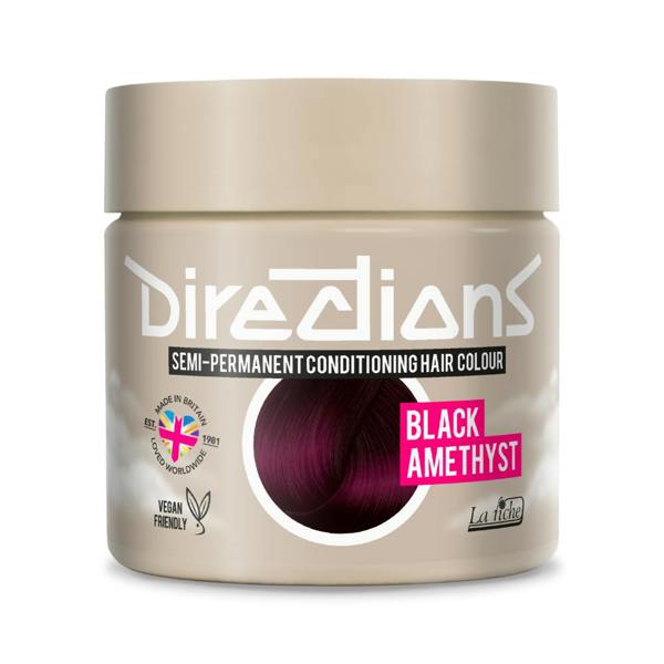 La Riche Rich Naturals Range Semi-Permanent Hair Color 100ml - Black Amethyst
