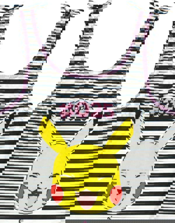 Pokemon Girls Black Pikachu 1 Piece Swimming Costume