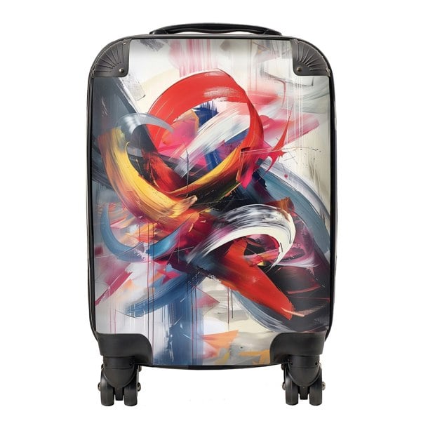 Warren Reed Swirling Symphony Of Colours Suitcase