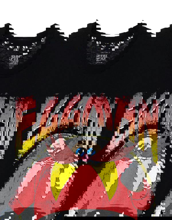 Sonic the Hedgehog Mens Black Eggman Short Sleeved T-Shirt