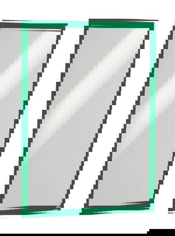 Durable DURAFRAME Self Adhesive Magnetic Signage Frame | 2 Pack | A3 Green