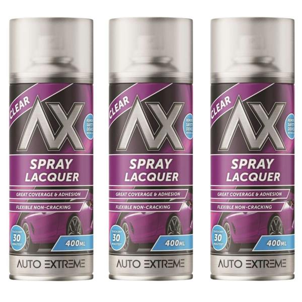 Auto Extreme 3X Auto Extreme Clear Lacquer Spray 400ml