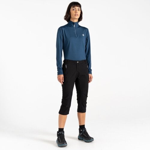 Dare 2B Womens/Ladies Melodic II 3/4 Walking Trousers - Black