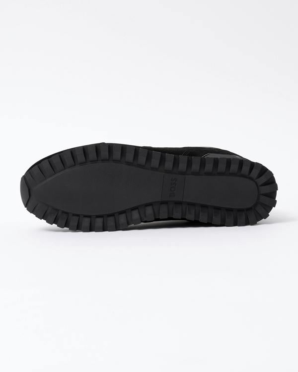 Sole of the BOSS Orange Parkour L Runn Mirsp Mens Trainers - Black 005