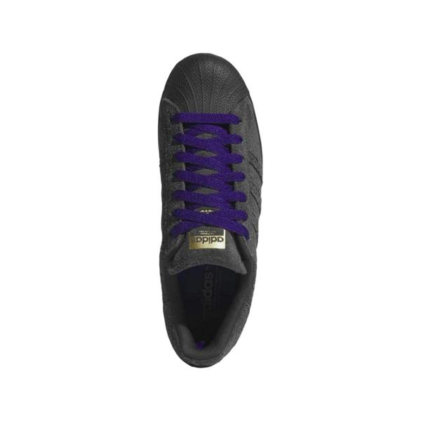 Adidas Mens Superstar Suede Shoes - Black - 