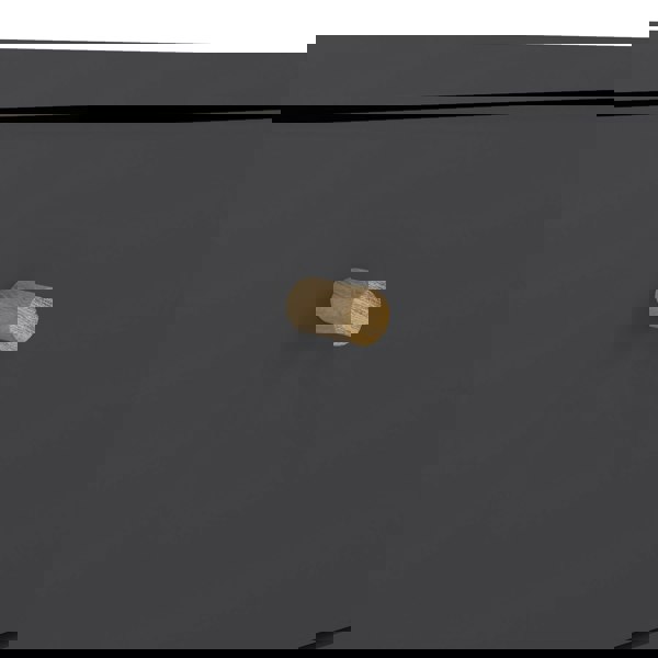 Furniture To Go Cumbria Nightstand 1 Door + 1 Drawer Dark Grey