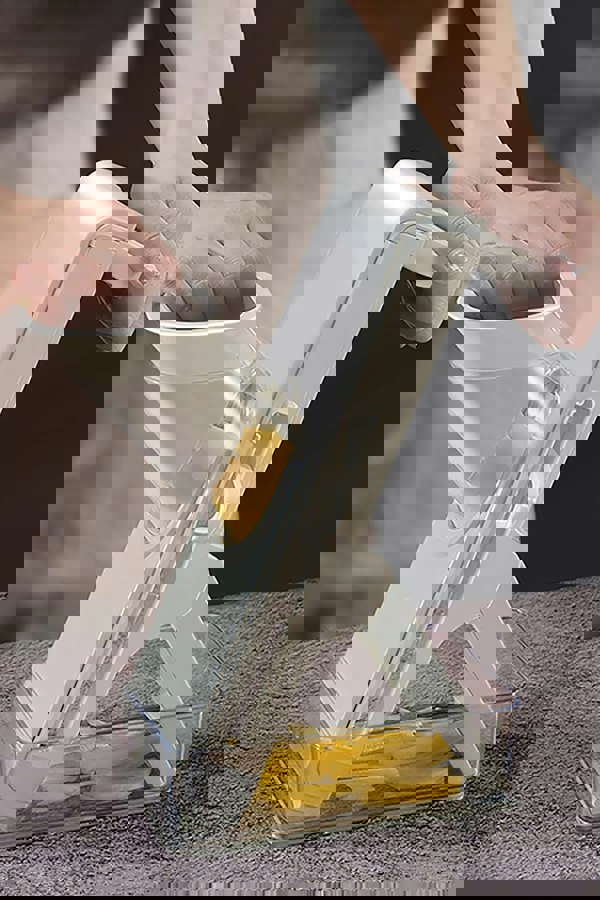 Living and Home Kitchen Manual Mandoline Slicer Vegetable Fruit Chopper Cutter Grater with Food Container & 3 Blades