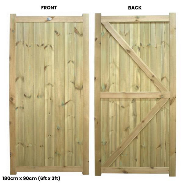 [rackhams variation] gate ultimate t&g vertical single [h.900-1800 x w.900] 3