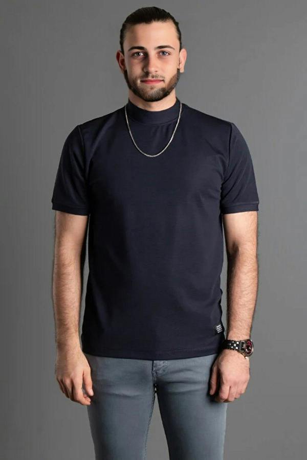WOVCOR Half Turtleneck Men's T-shirt