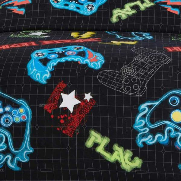 RAPPORT Gamer Multi Duvet Cover Set