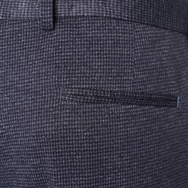Harry Brown London Trousers - Blue Texture