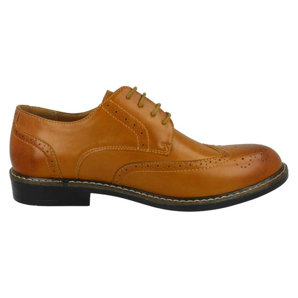Maverick Mens Malvern Lace Up Brogue Shoes