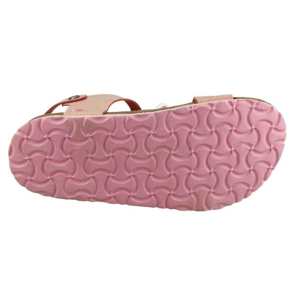 Spot On Girls Spot On Flower Trim Sandals