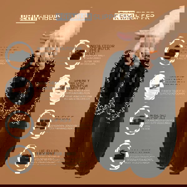 VIVA Mia: Women's Platform Sheepskin Lined Slip Ons Anti Slip Rubber Soles