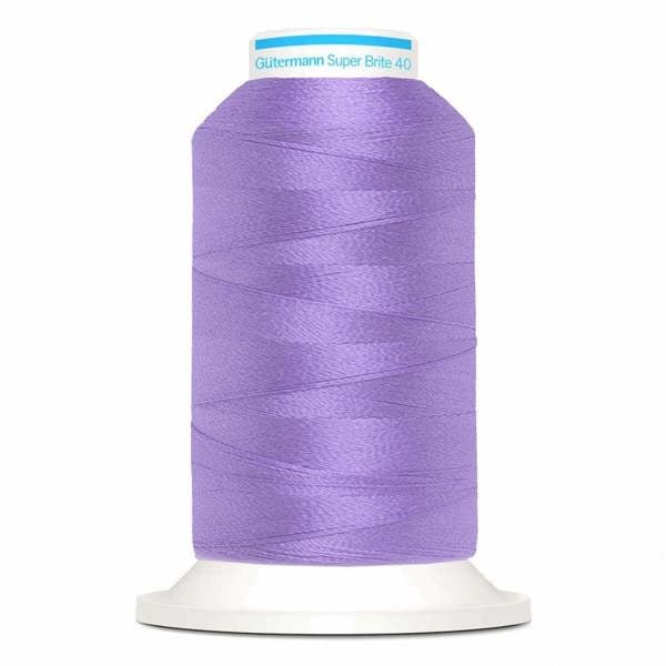 Gutermann Super Brite Polyester 40 Embroidery Thread 1000m Polyester Thread Suitable For Embroidery