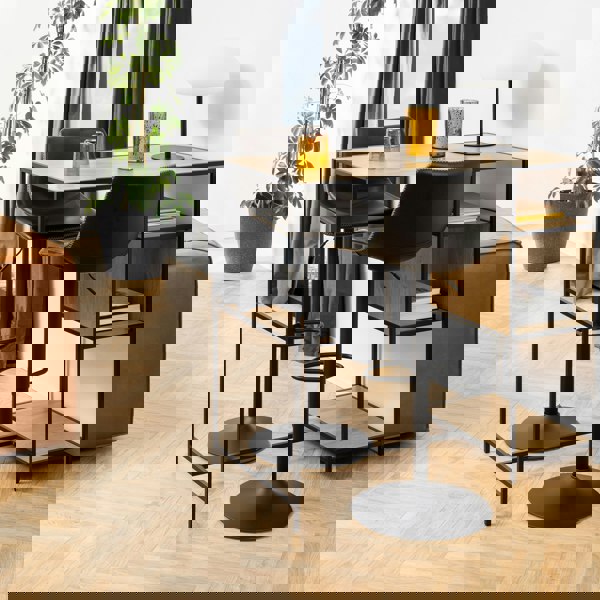 Furniture To Go I_Oregon Bar Stool in Black