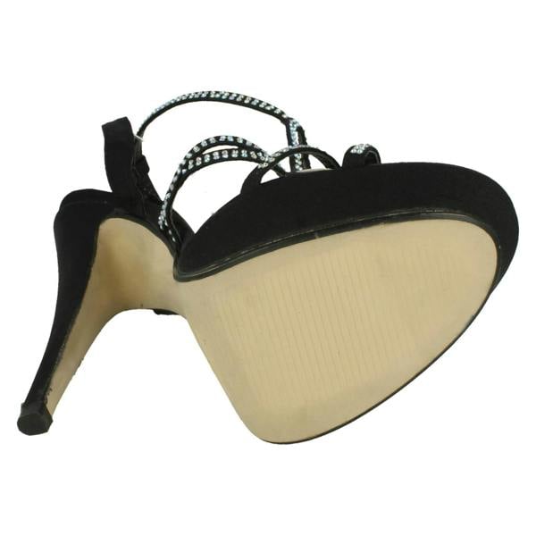 Spot On Ladies Spot On Strappy Heeled Sandals