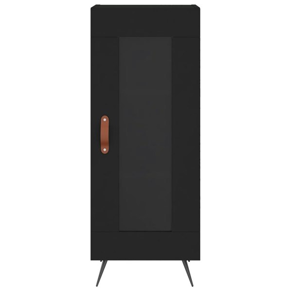Berkfield Sideboard Black 34.5x34x90 cm Engineered Wood
