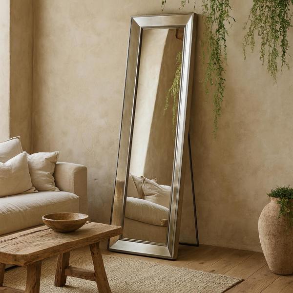 Wyld Haus Tall Antiqued Standing Full-Length Mirror