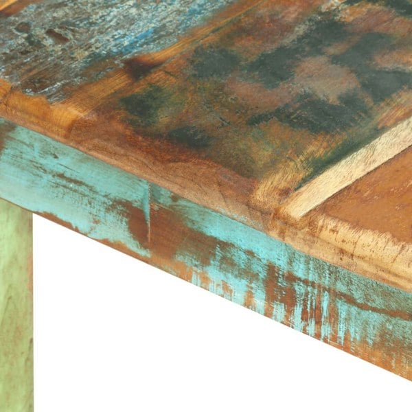 Berkfield Dining Table Solid Reclaimed Wood 160x80x76 cm