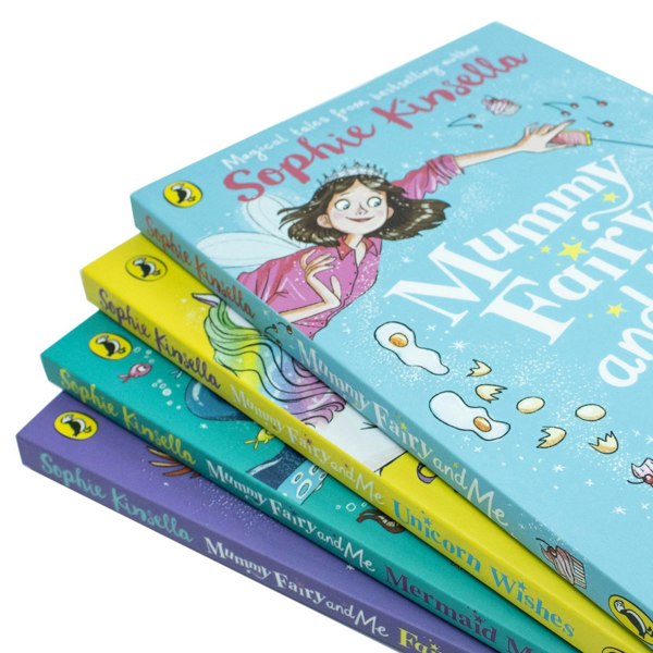 Puffin Mummy Fairy And Me Series 4 Books Collection Set By Sophie Kinsella