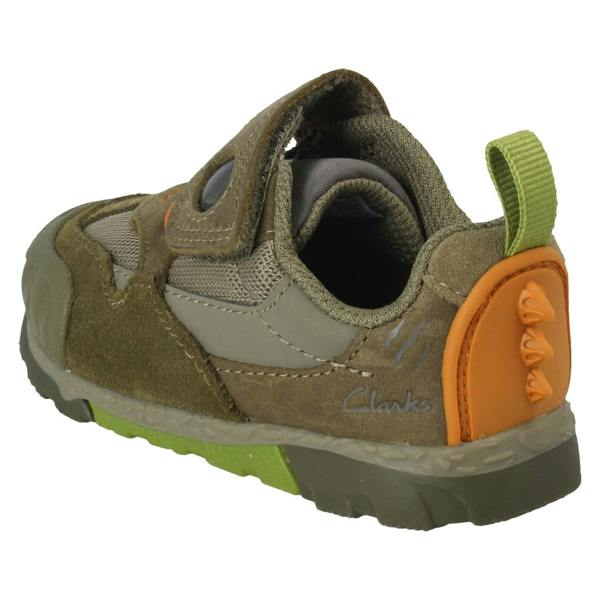 Clarks Boys Clarks Dino Design Trainers Steggy2 See T