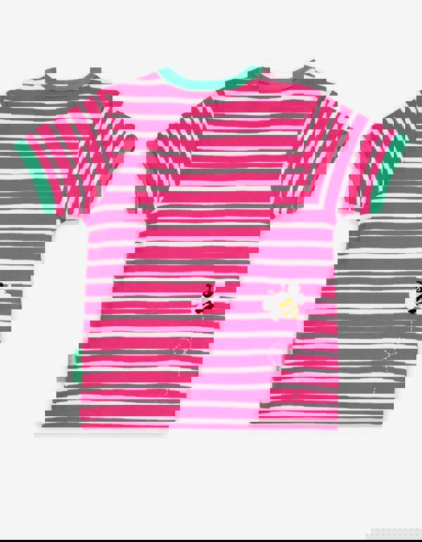 Organic Sunflower Applique T-Shirt - Toby Tiger UK Retail