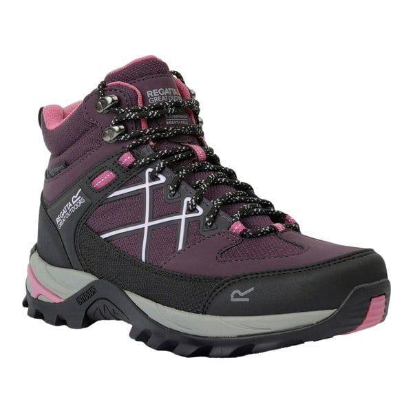 Regatta Womens Samaris III Walking Boots - Deep Plum/Red Violet