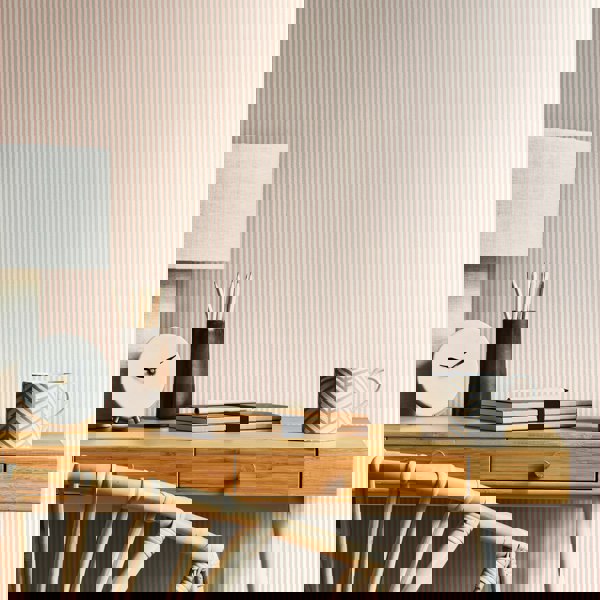 Hoopla Walls Tiny Stripe - Rose 10m Wallpaper