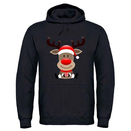 Adults XMS2 \"Sitting Reindeer\" Hoodie