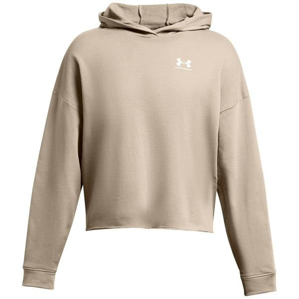 Under Armour Womens/Ladies Rival Terry Performance Oversized Hoodie - Brown - 