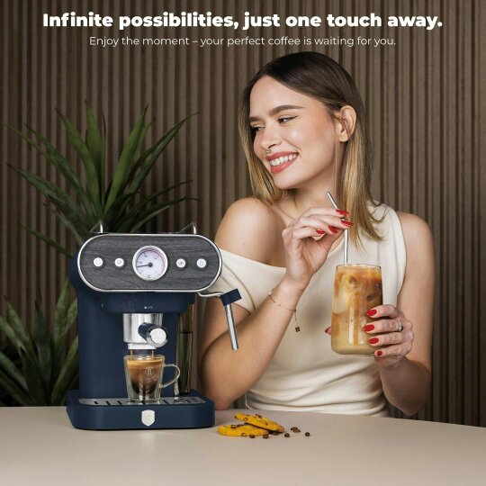 Berlinger Haus Espresso Coffee Maker, 3 in 1 BH9858