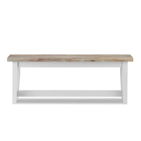 Statement Furniture Florence Bench Wooden Dining Table Seat 120cm Long