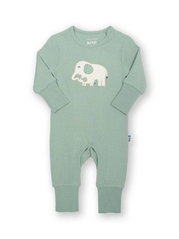 Kite Baby Organic Ele And Me Waffle Romper
