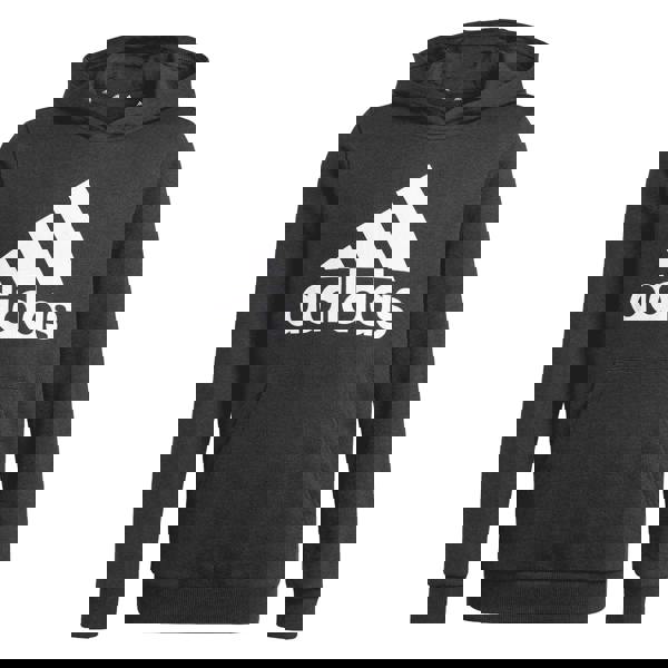 Adidas Boys Essentials Big Logo Hoodie - Black - 