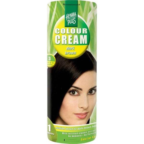 HENNAPLUS Colour Cream Dark Brown 3