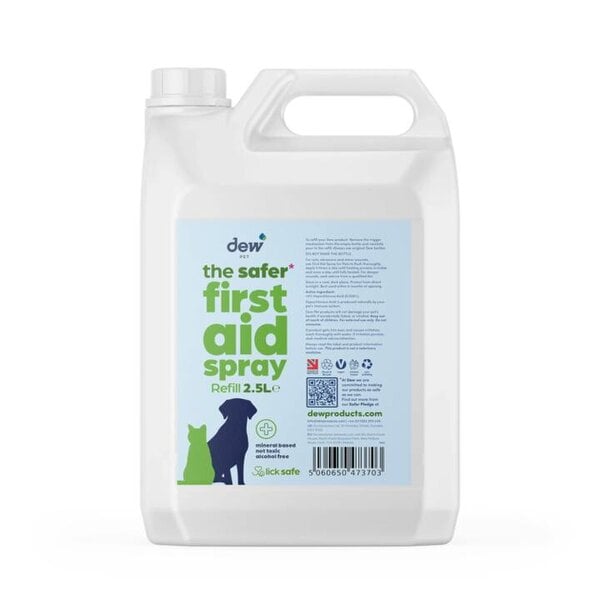 Dew Safer First Aid Spray for Pets - 2.5L