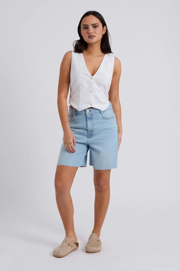 Urban Bliss Bleach Bermuda Shorts